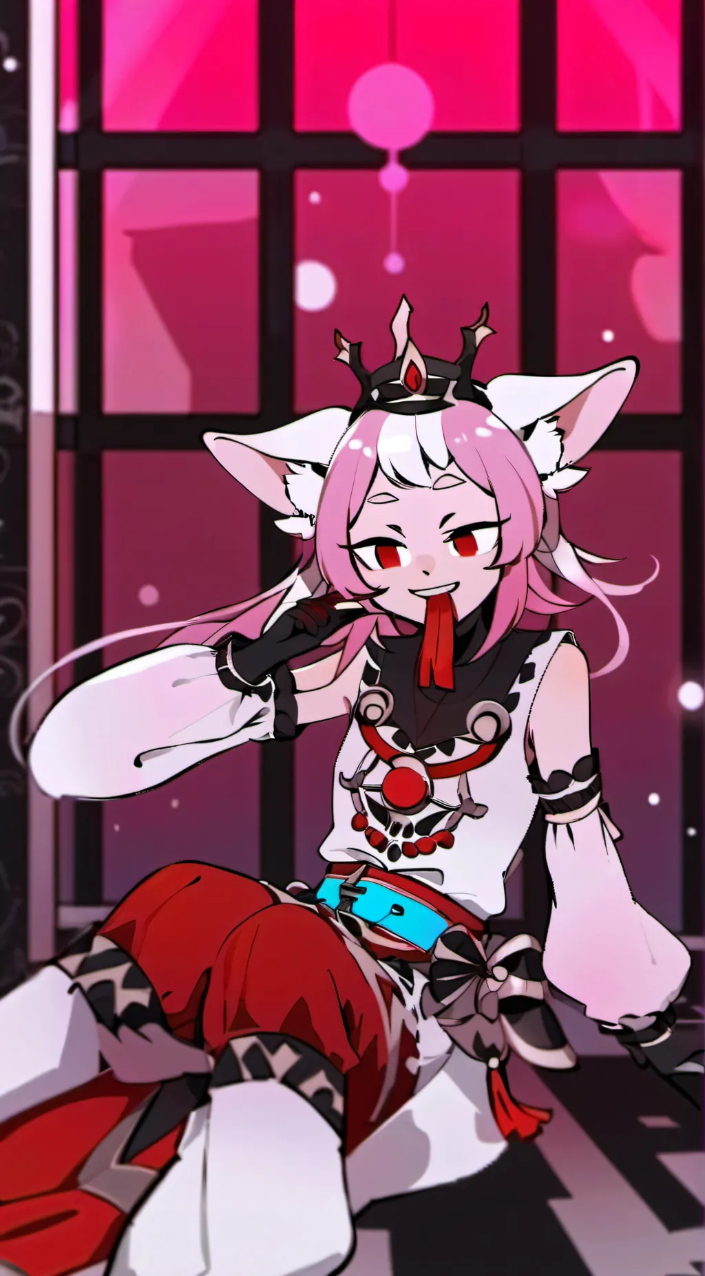 ai character: Lucifer background