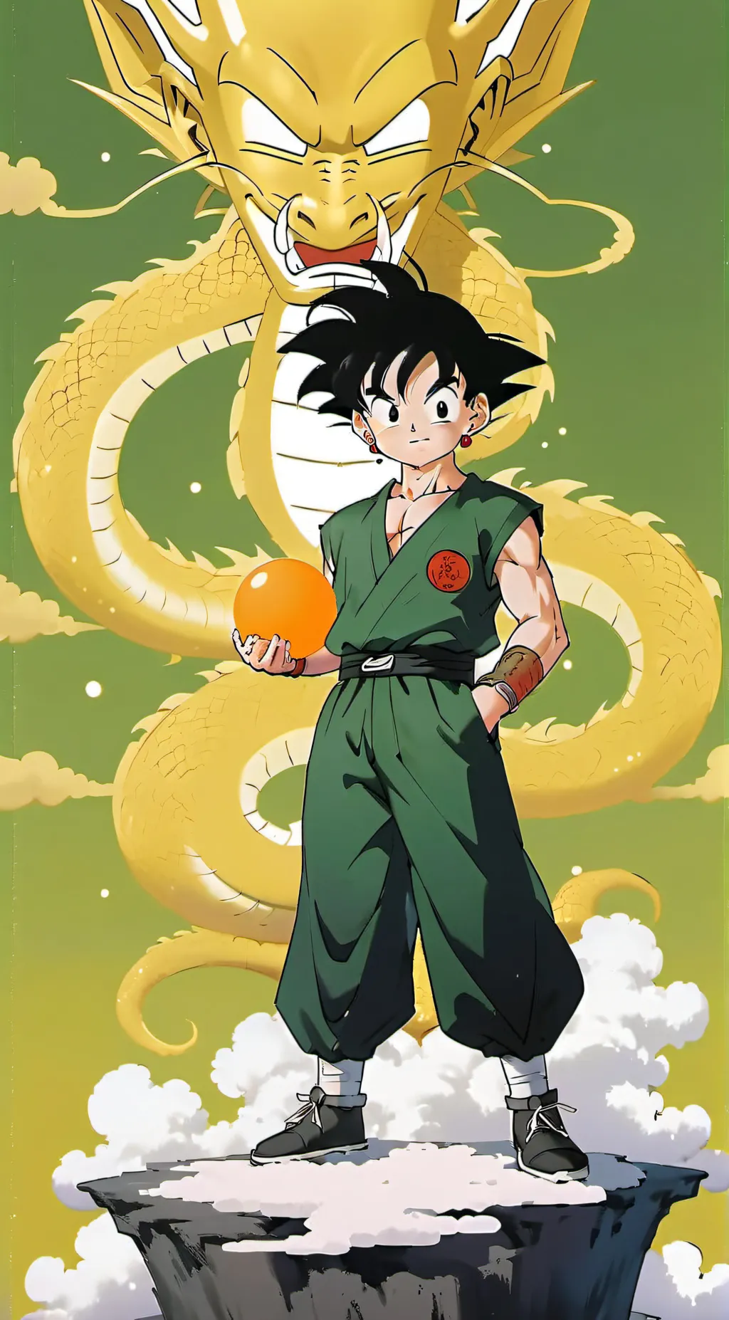 ai character: Gohan background