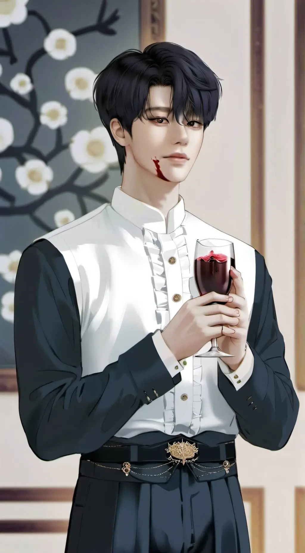 ai character: jimin background