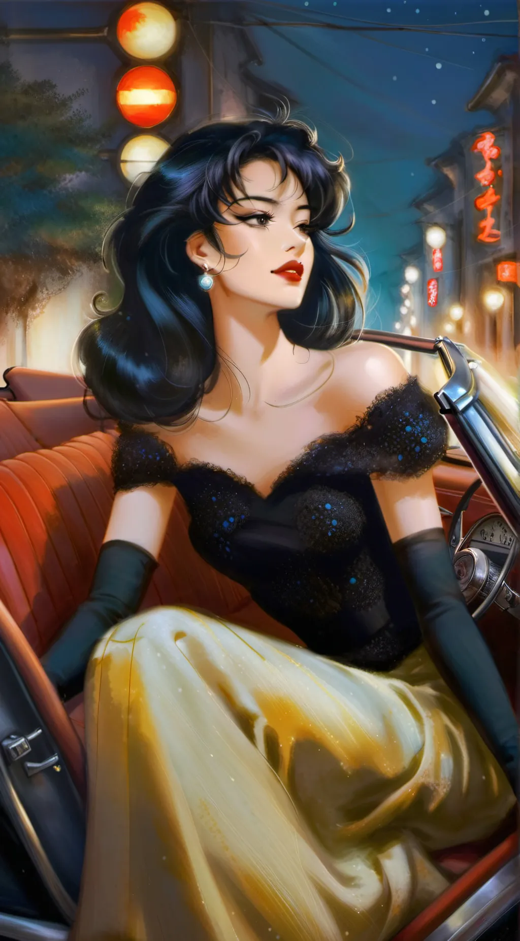 ai character: Thalia Percisco background