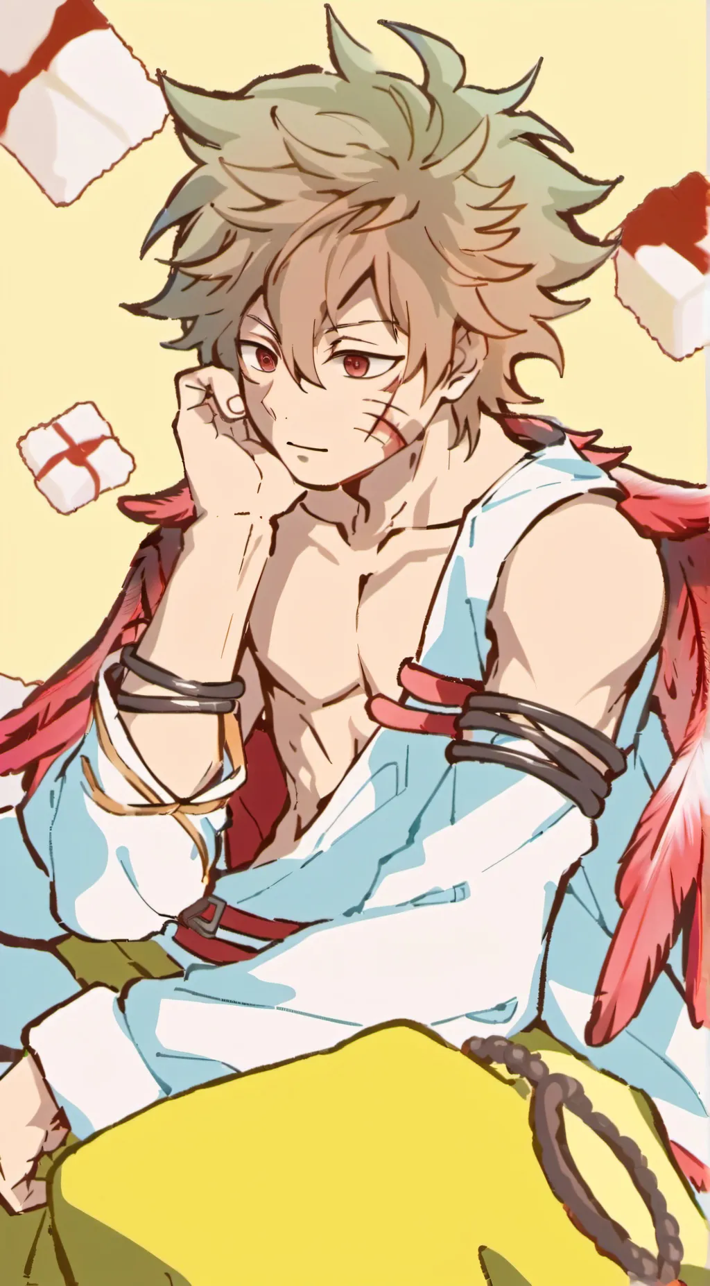 ai character: Dabi x hawks (18+) background