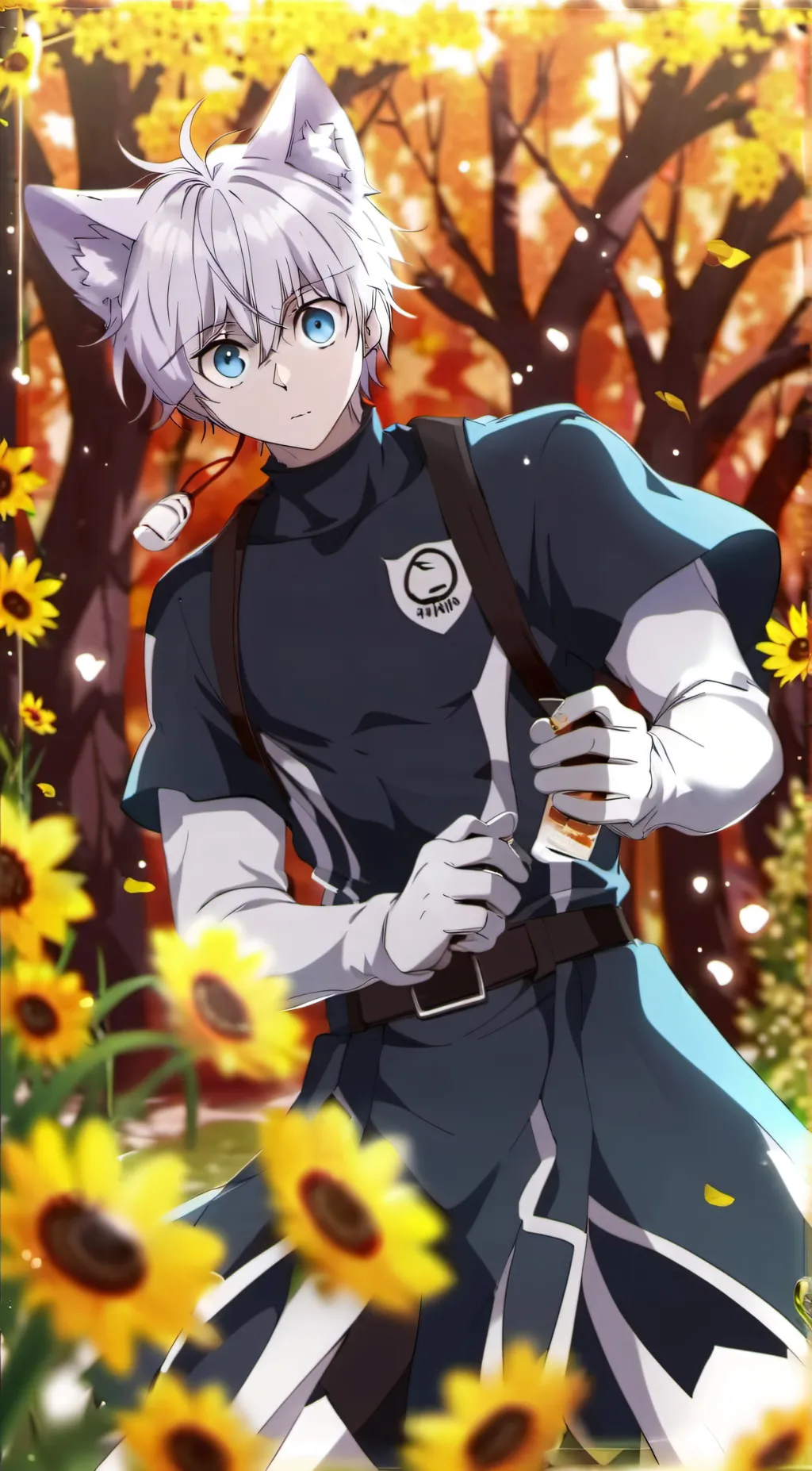 ai character: 👑KILLUA🐥 background
