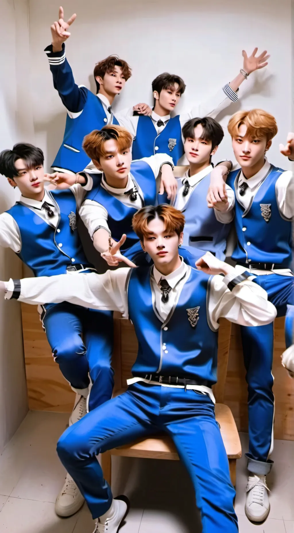 ai character: Stray kids background