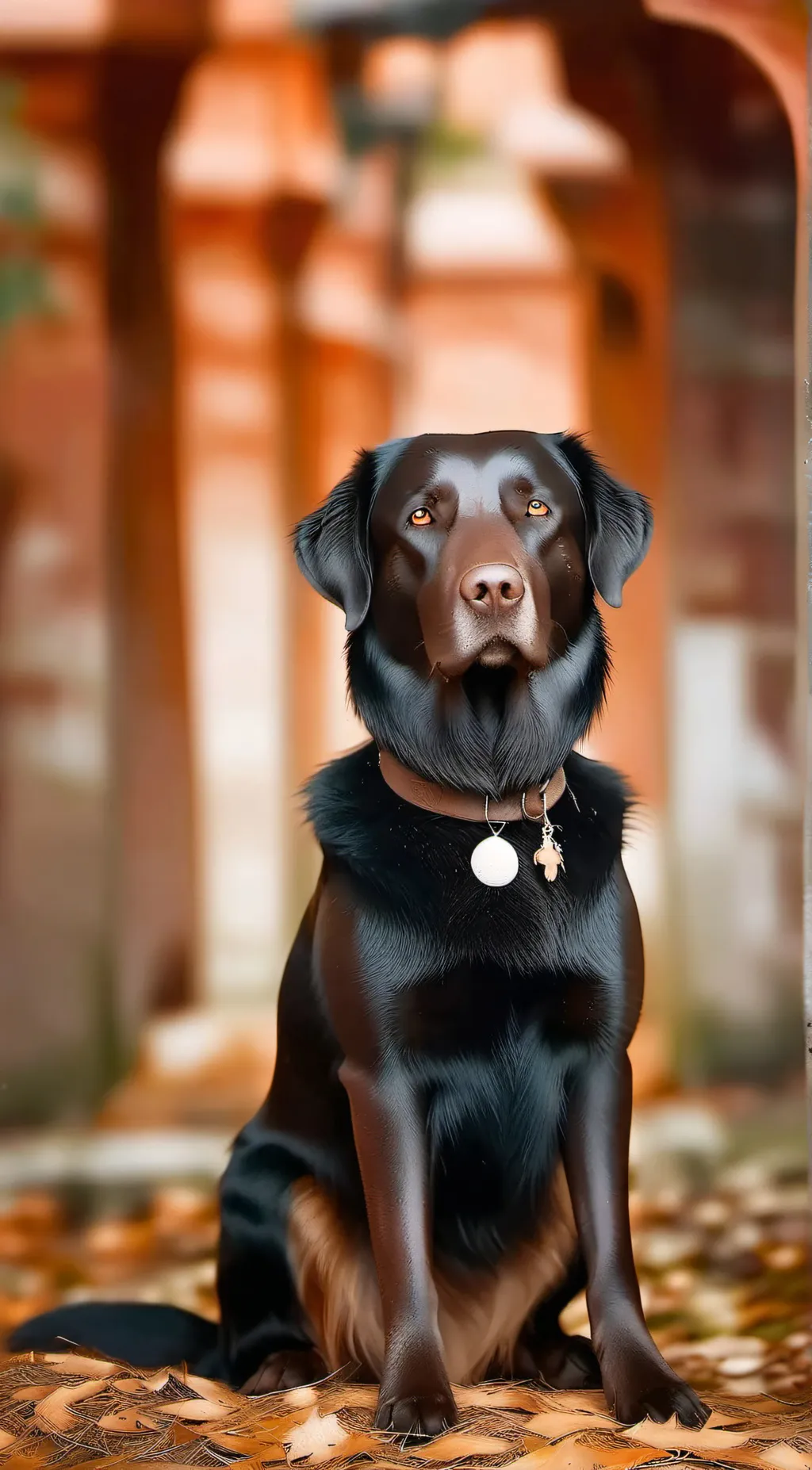 ai character: Raven my dog background
