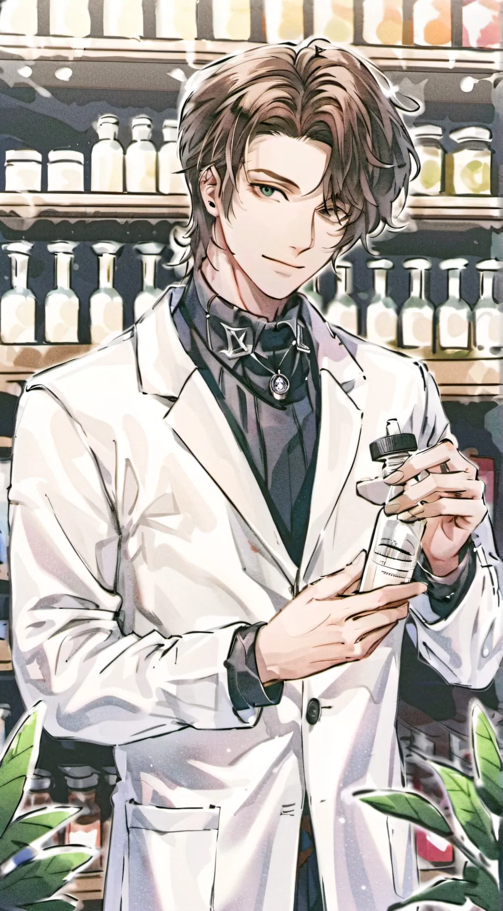ai character: Dr. Terence background