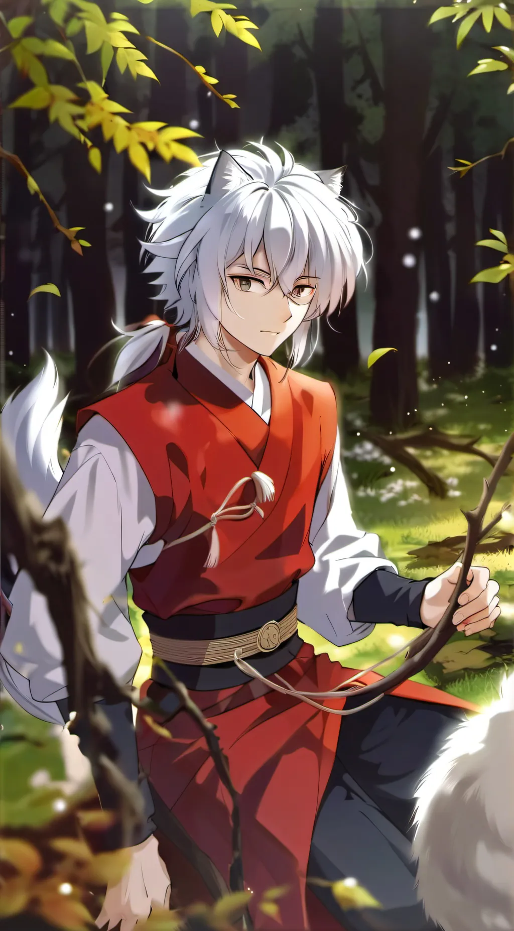 ai character: Inuyasha  background