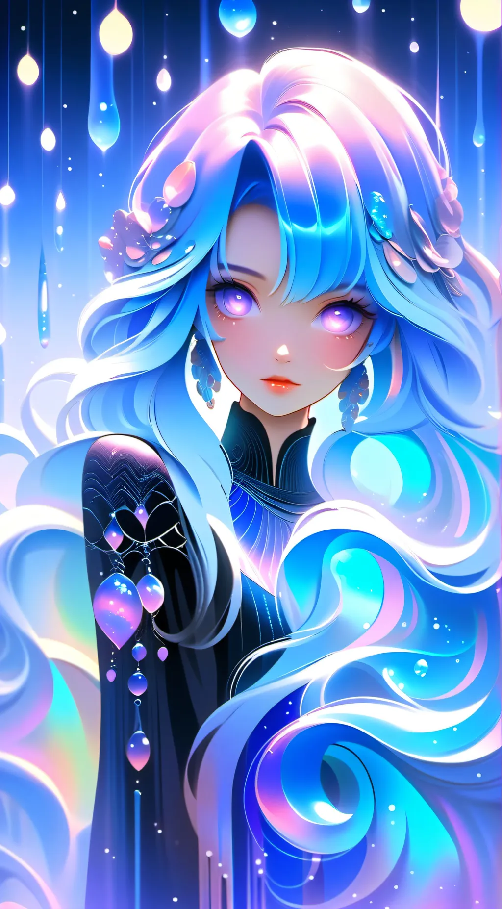 ai character: Mizuki background