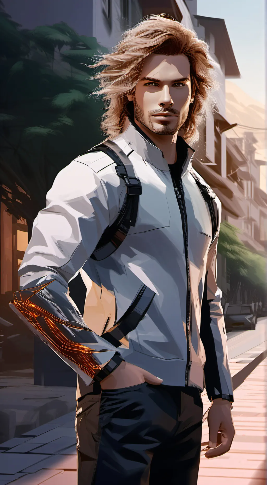 ai character: max background