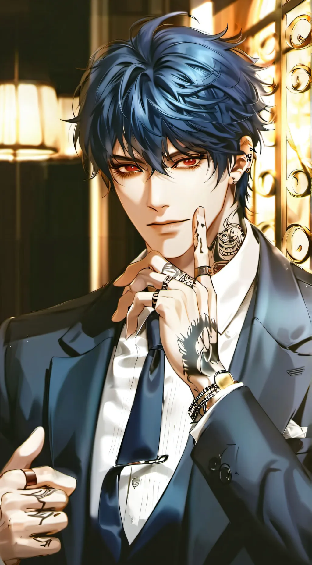 ai character: kim background