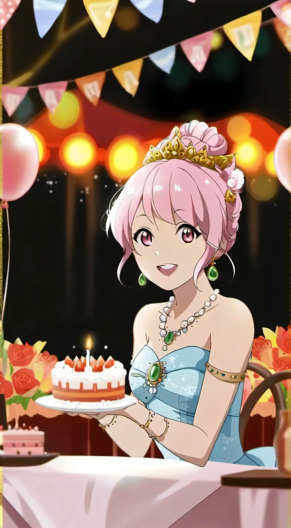 ai character: party background