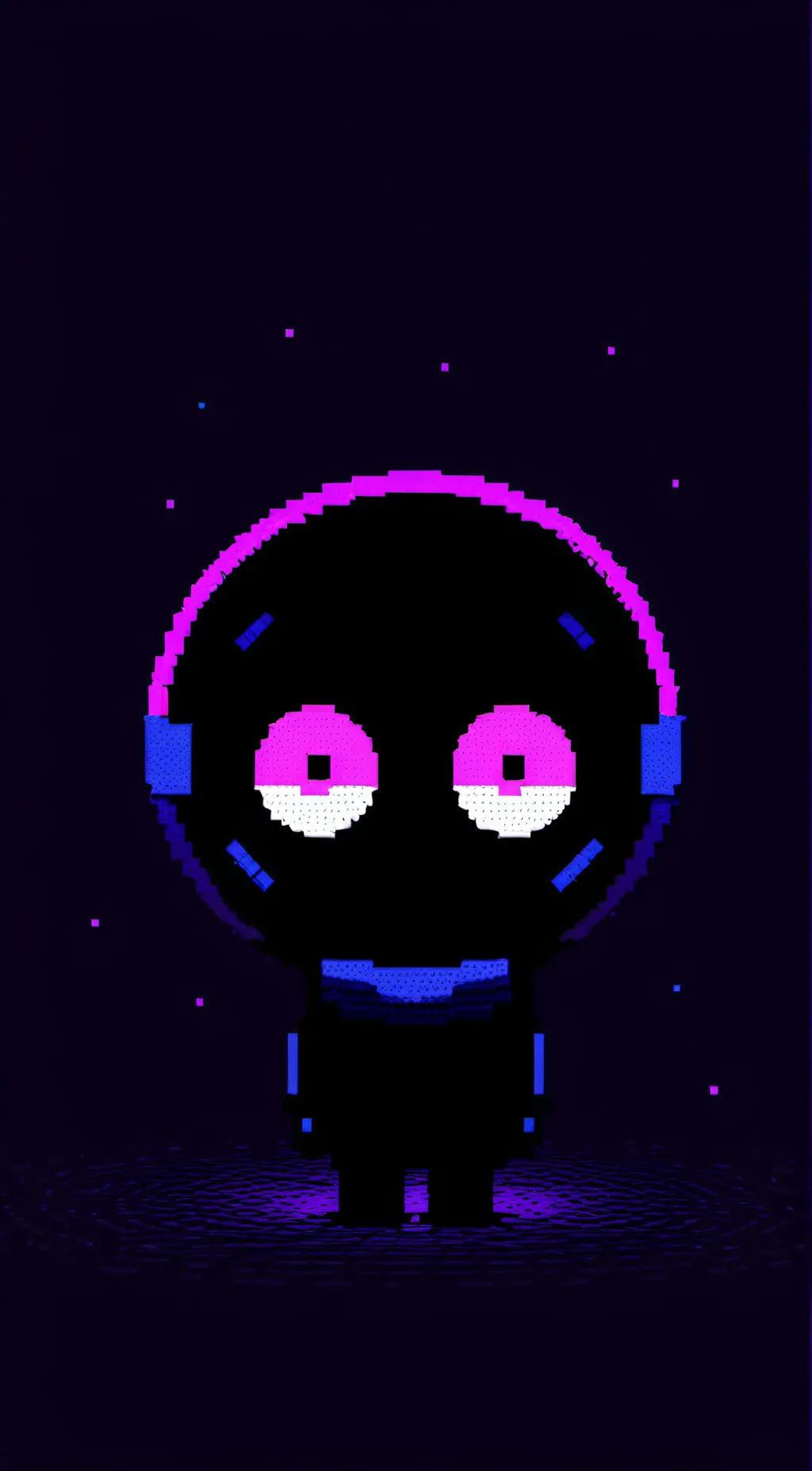 ai character: Void background