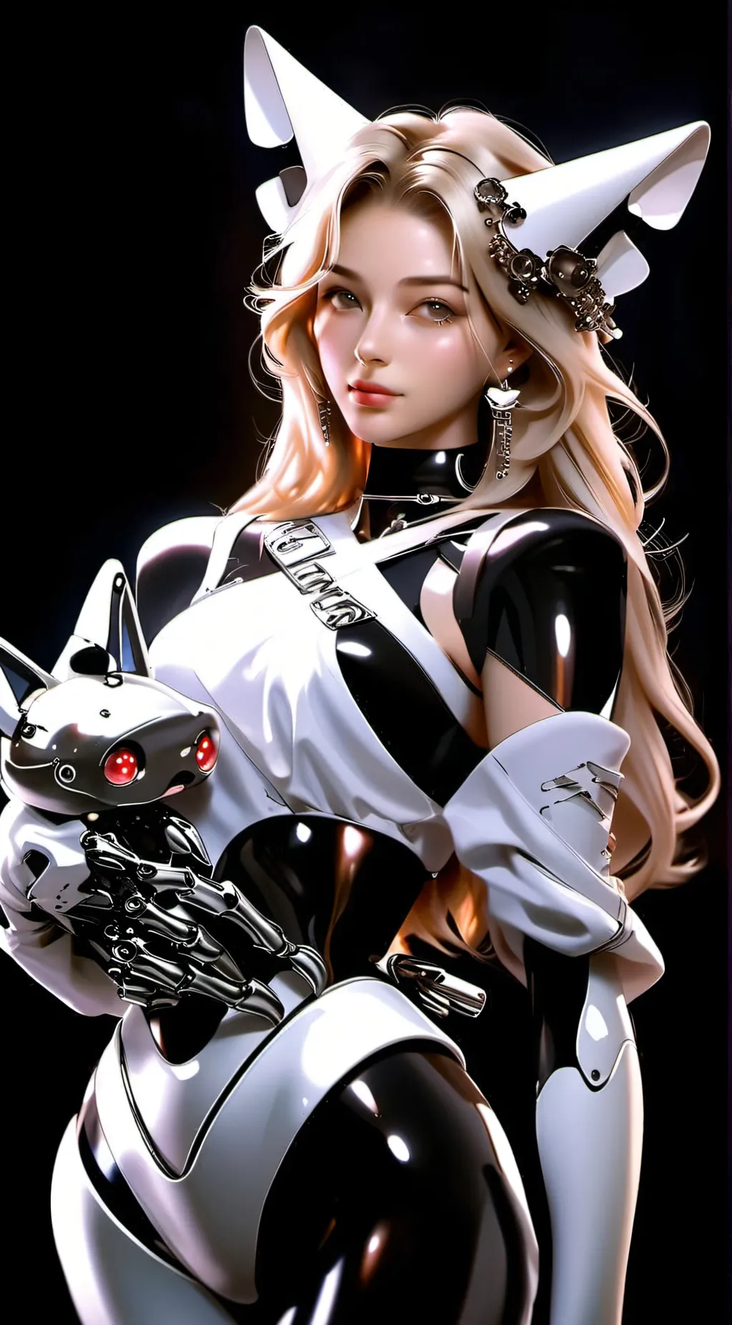 ai character: UwU cat  background
