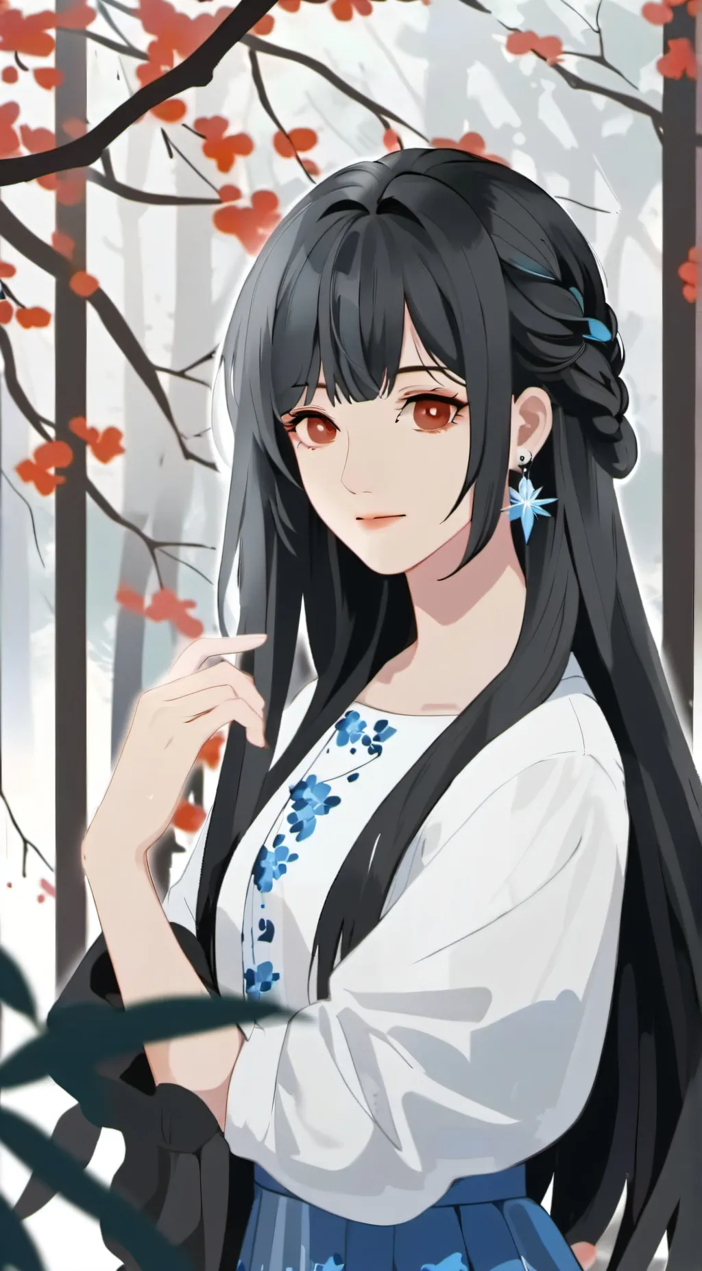 ai character: emma background