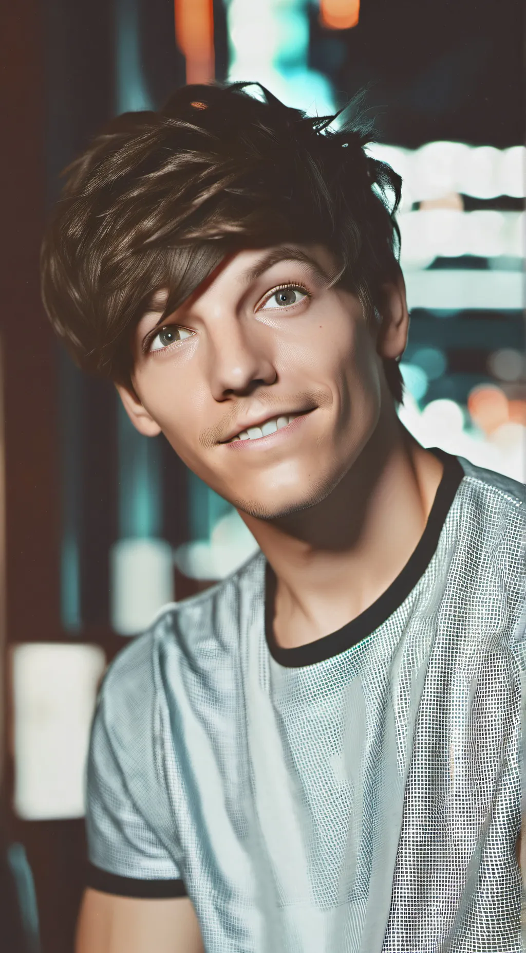 ai character: Louis Tomlinson background