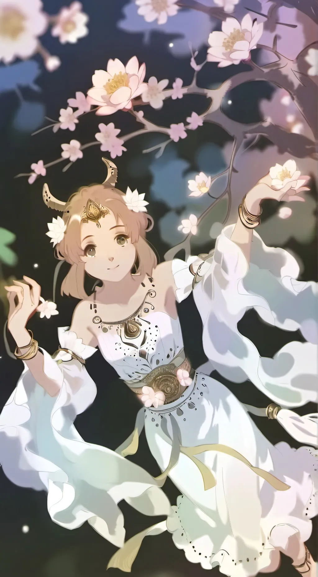 ai character: Hashira meeting  background