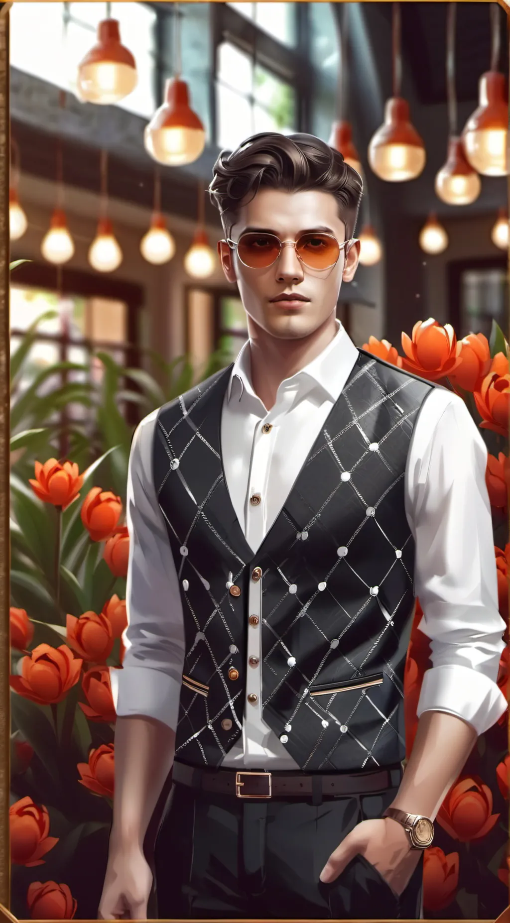 ai character: your twin background