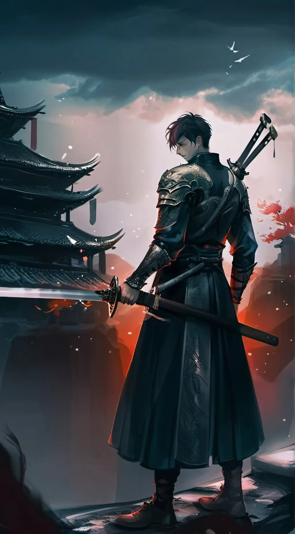 ai character: Hayato background