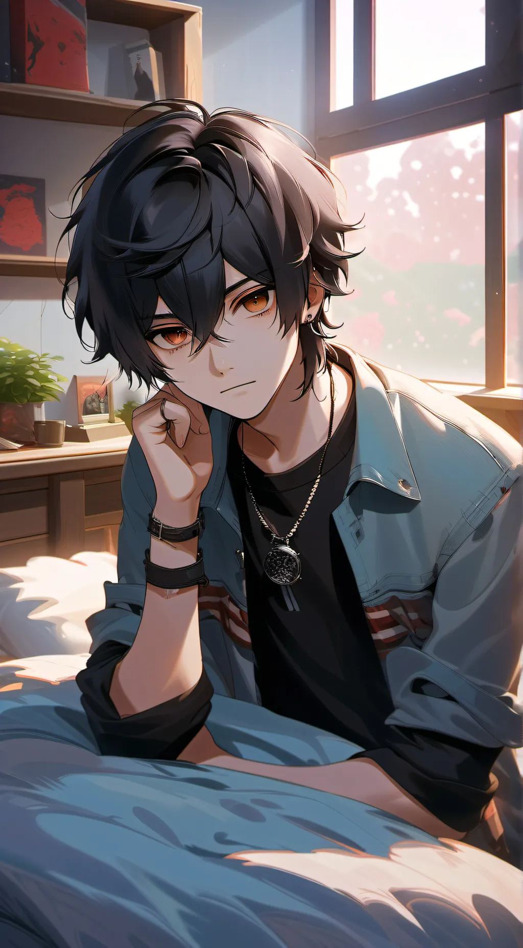 ai character: Jason  background
