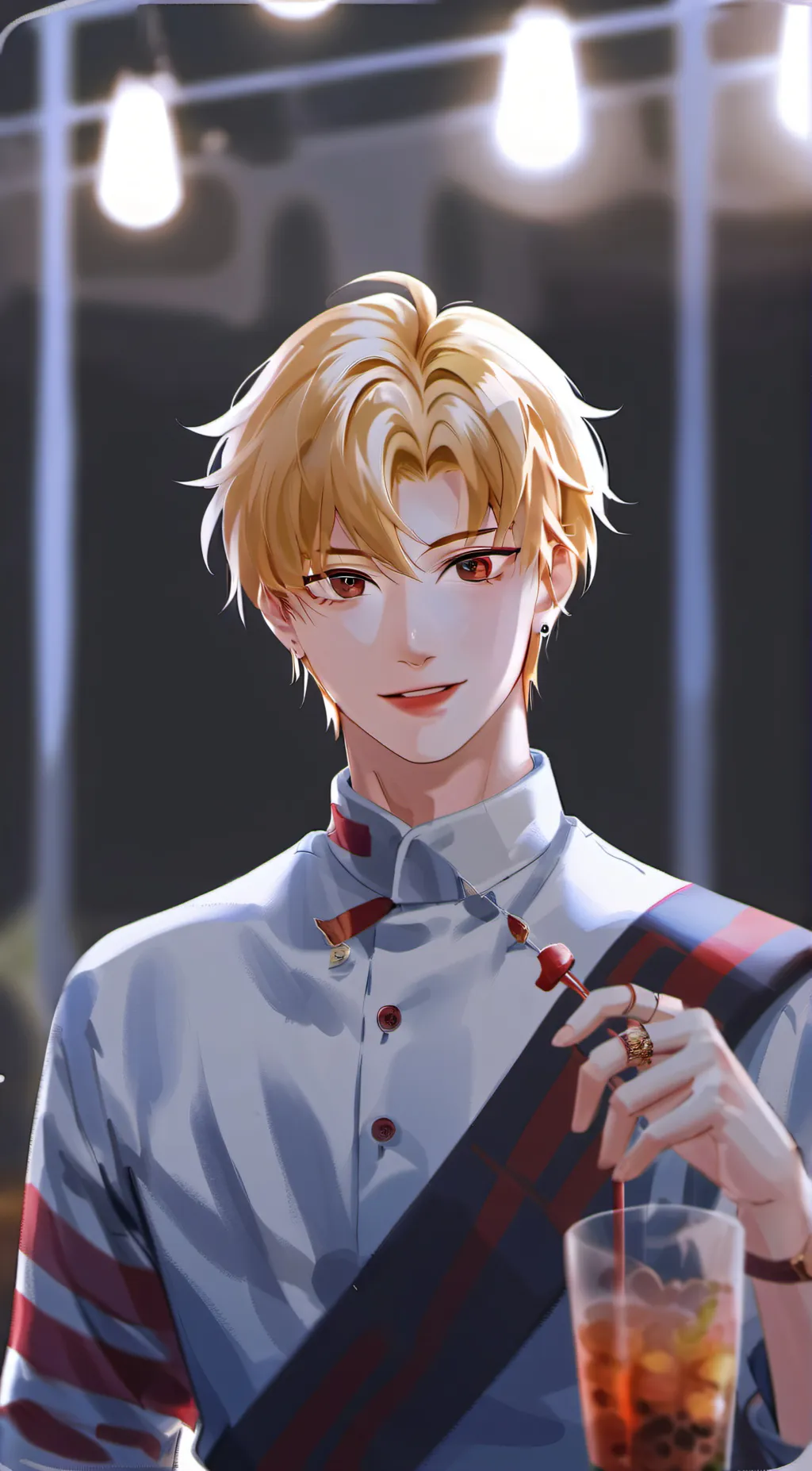 ai character: Brandon  background