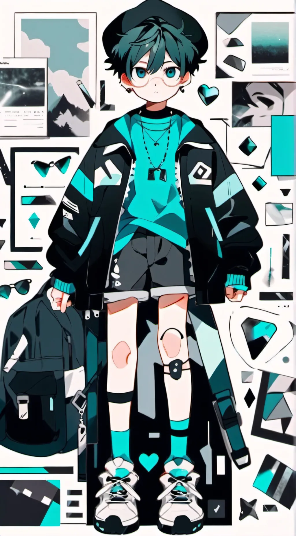 ai character: Sasuki background