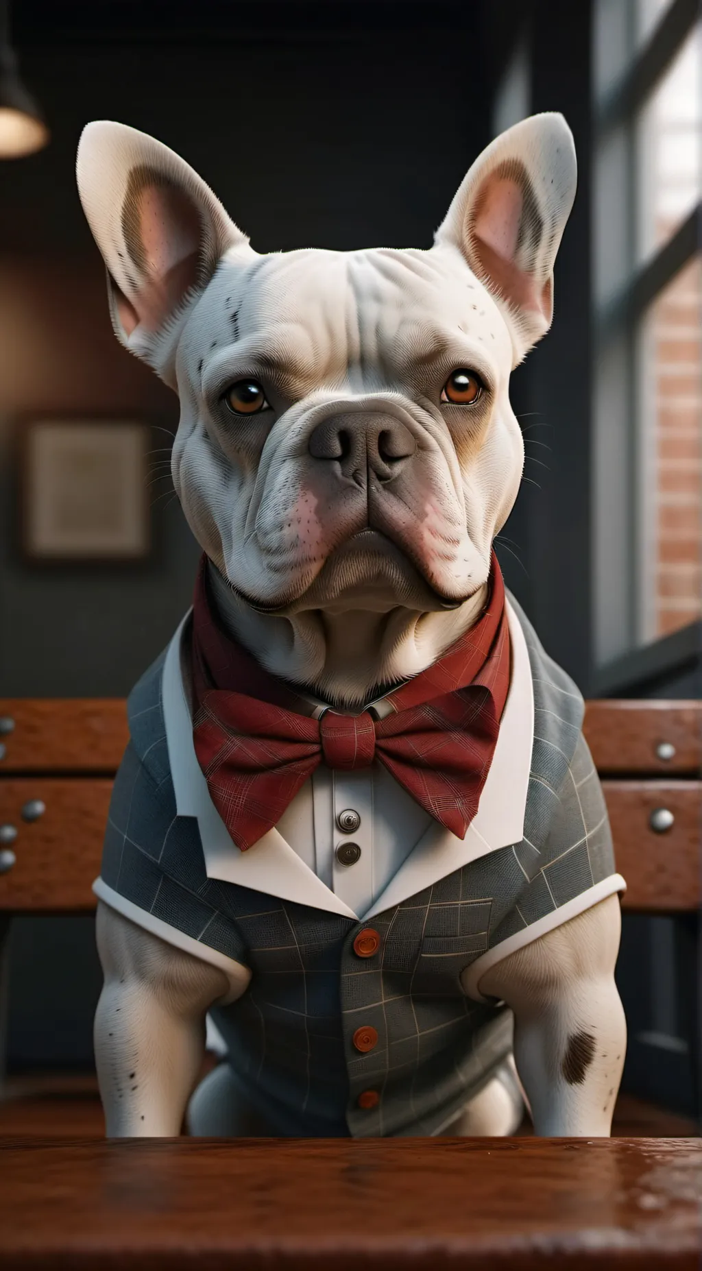 ai character: my dog  background