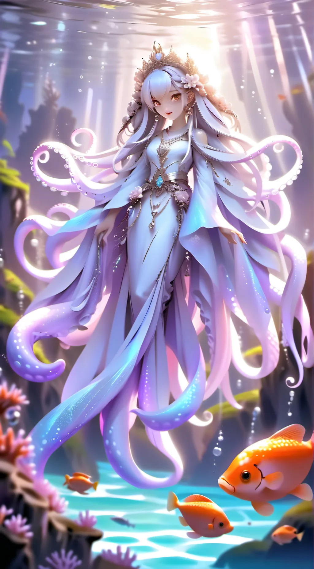 ai character: Merlia background