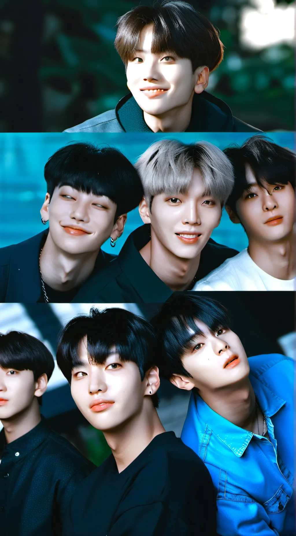 ai character: BTS ot7 background