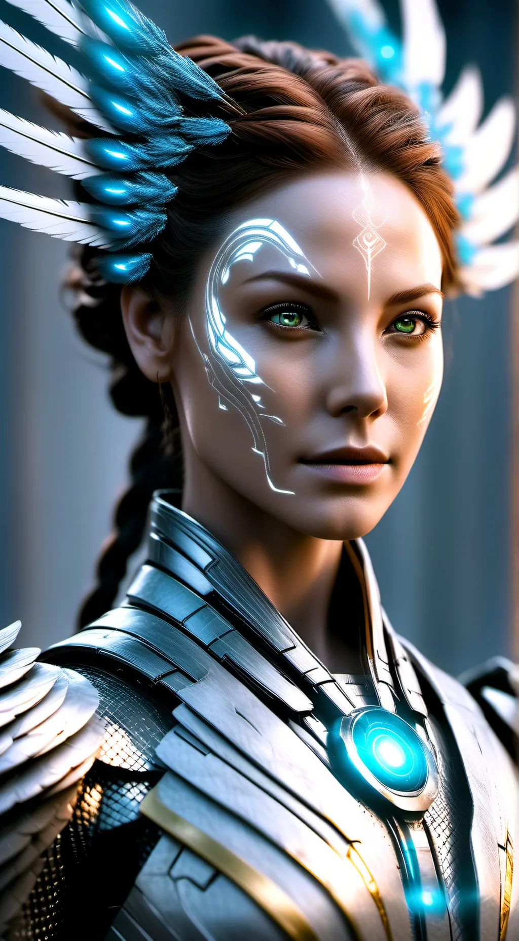 ai character: Aria background