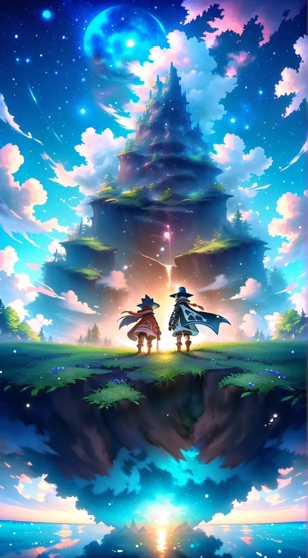ai character: Made in abyss RPG  background