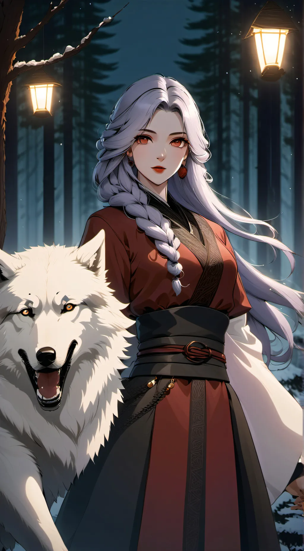 ai character: Eva background