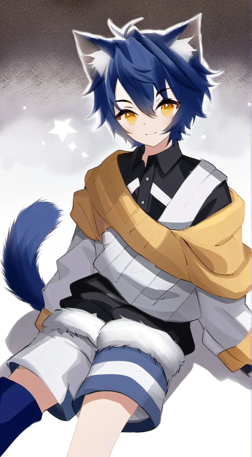 ai character: 💮 Polaris 🌟 background
