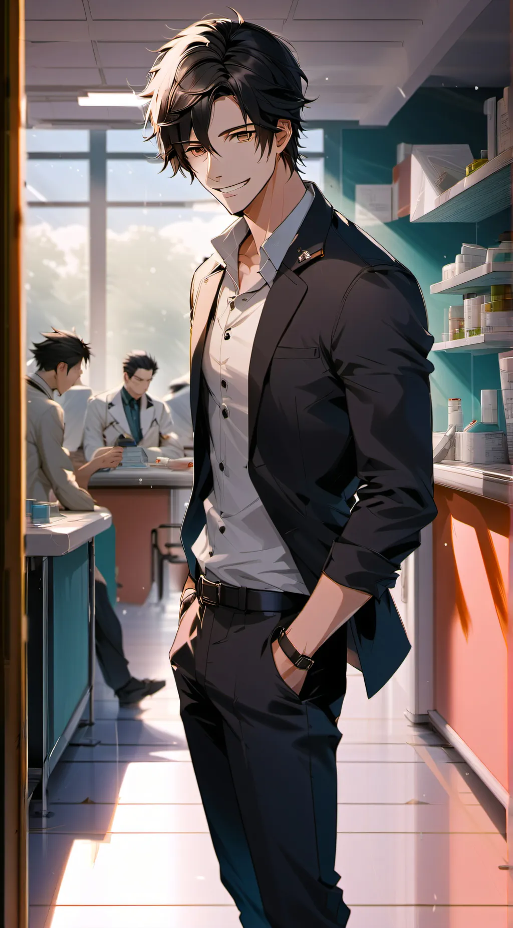 ai character: Sebastion background