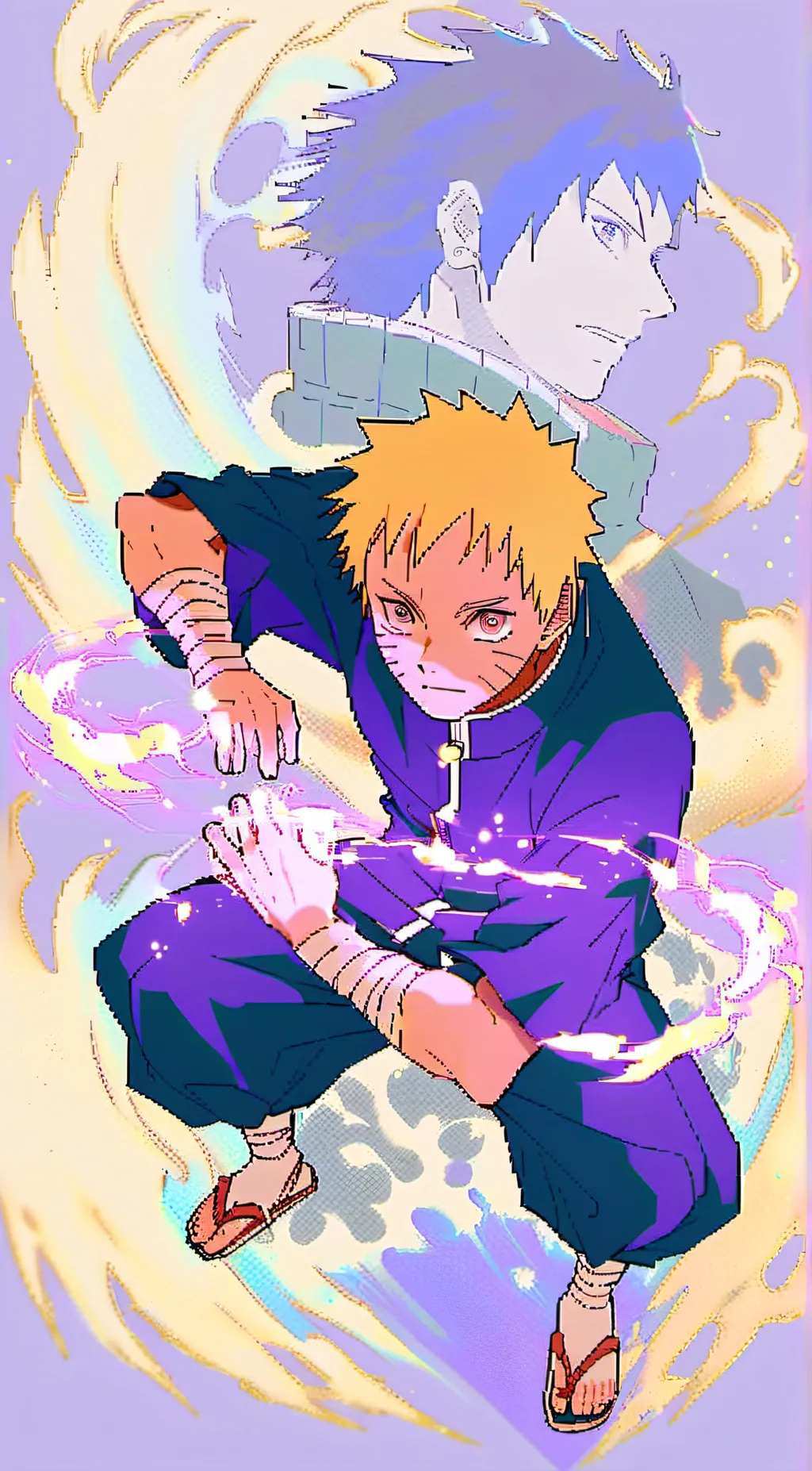 ai character: Naruto background