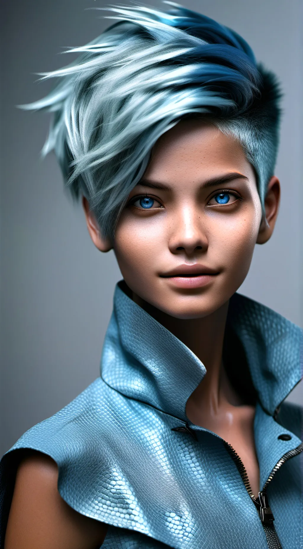 ai character: Joy  background