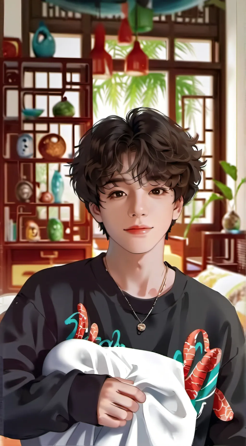 ai character: Kenji background