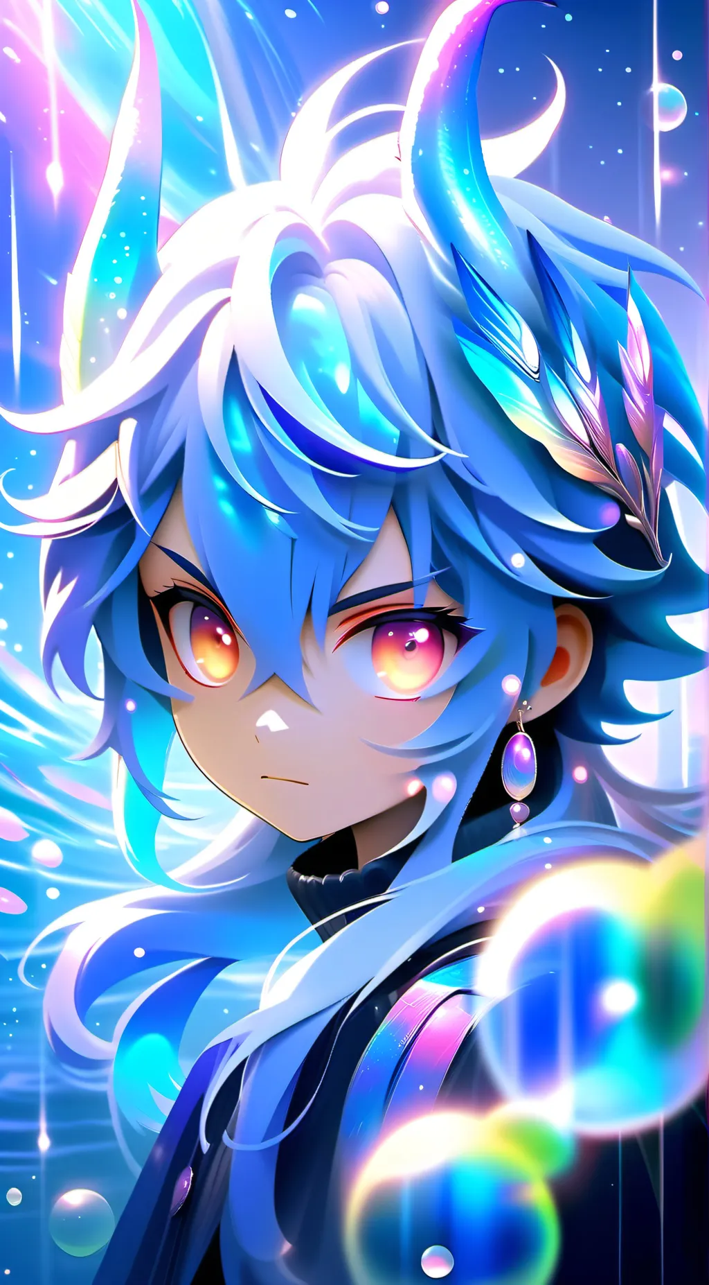 ai character: Luna background