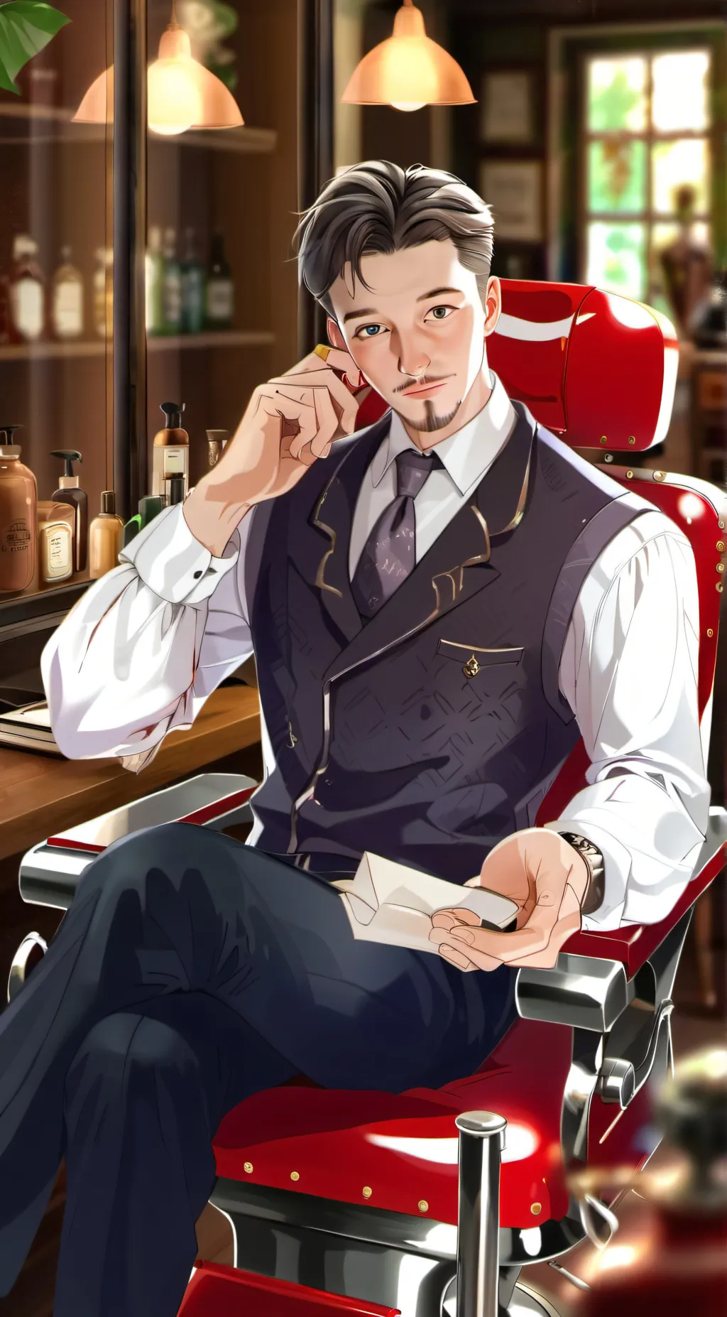 ai character: Parker background