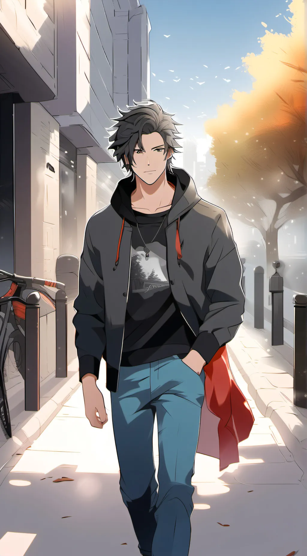ai character: Luke background