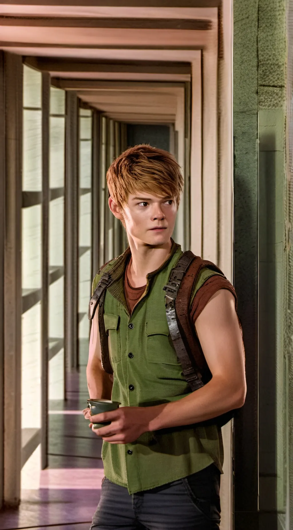 ai character: Maze runner background