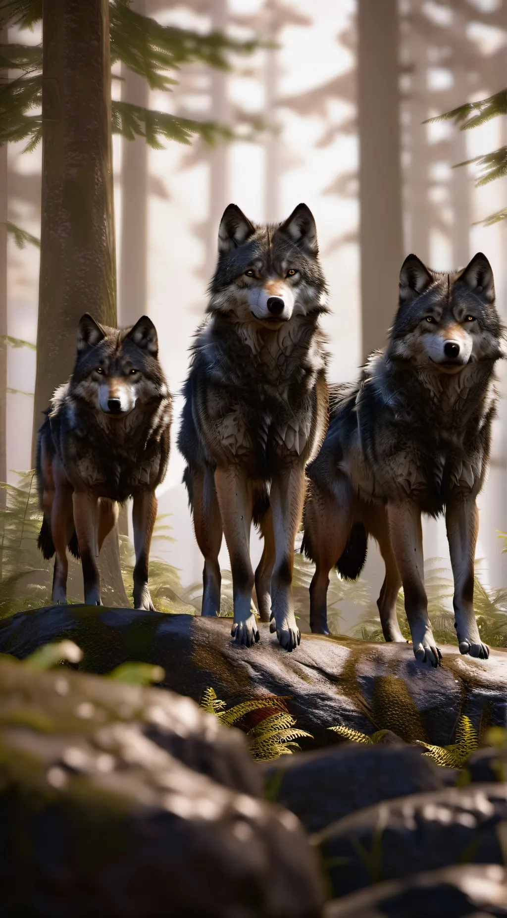 ai character: the wolf pack background