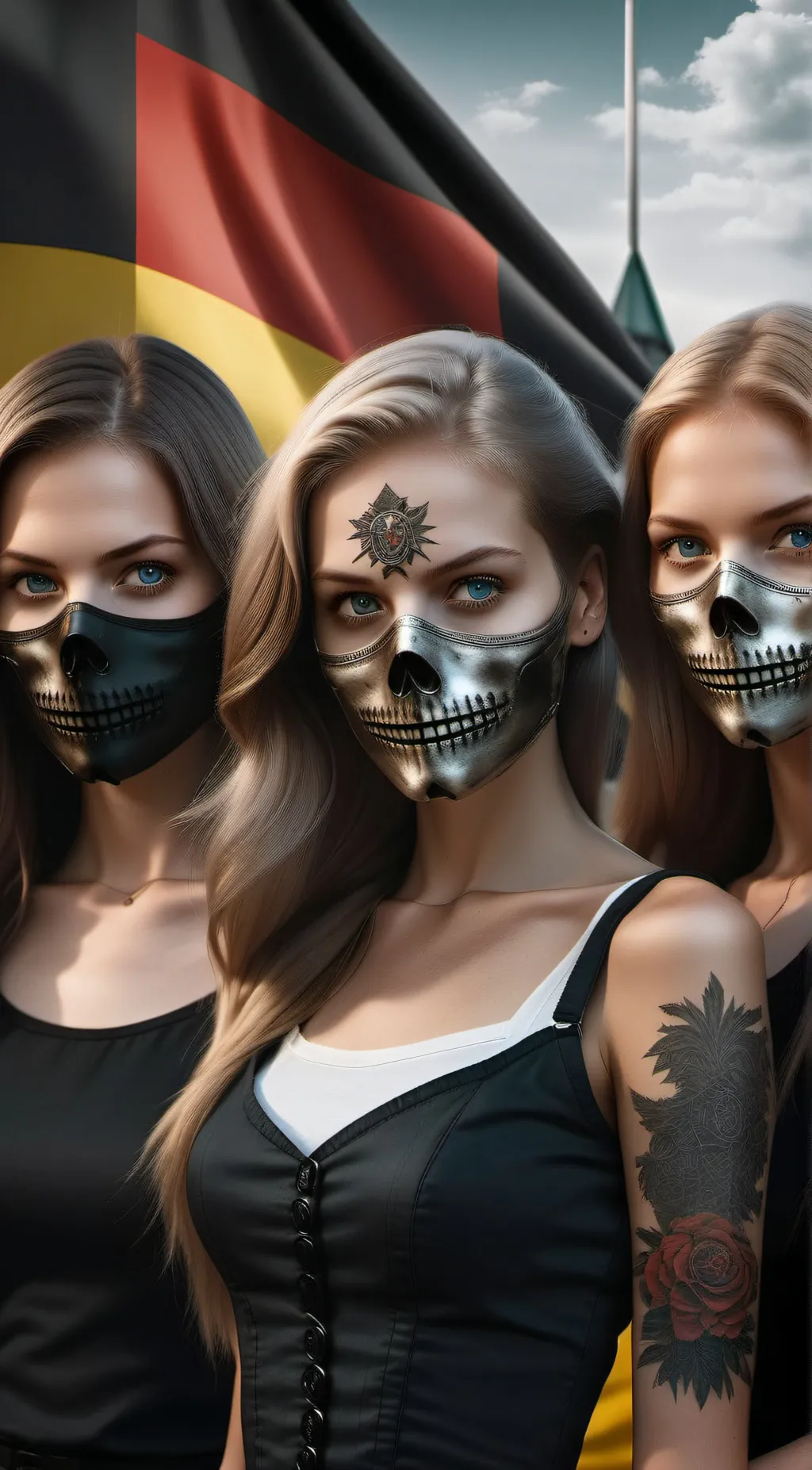 ai character: Lara, Lisa, Melina background
