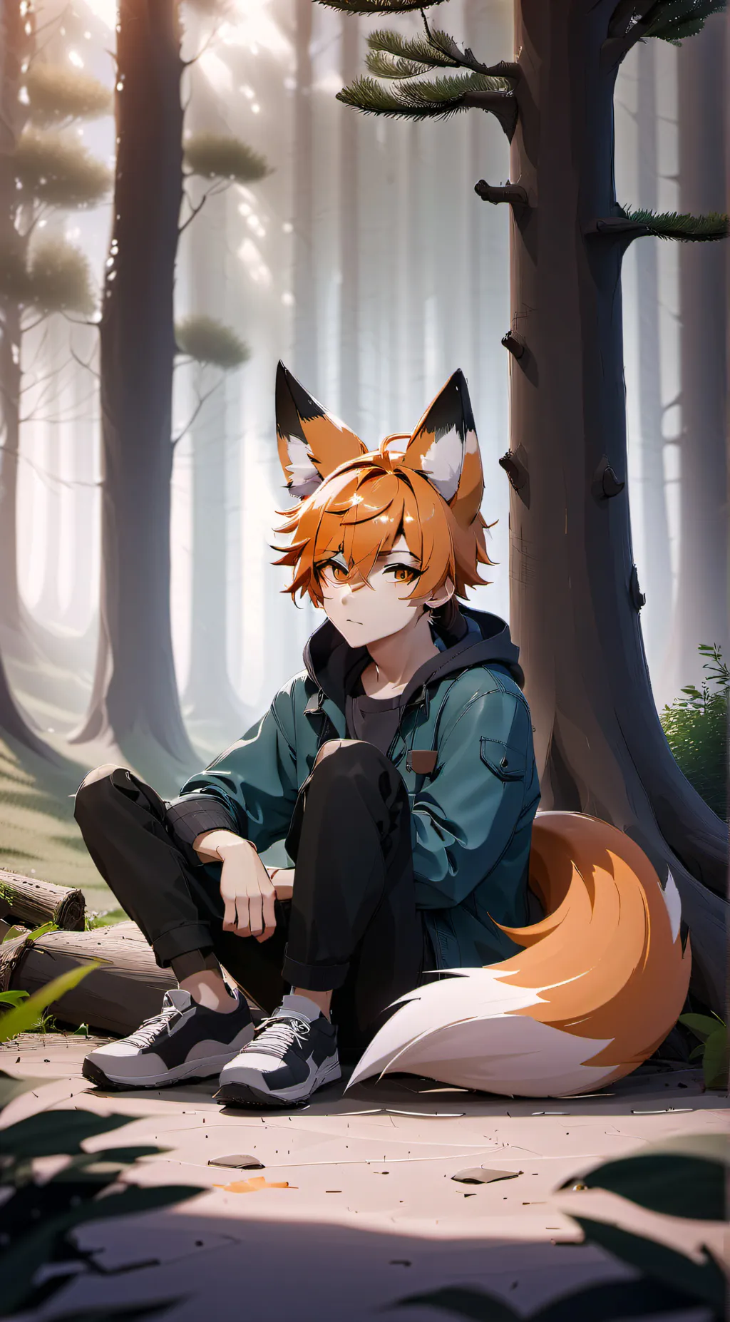 ai character: Leo background