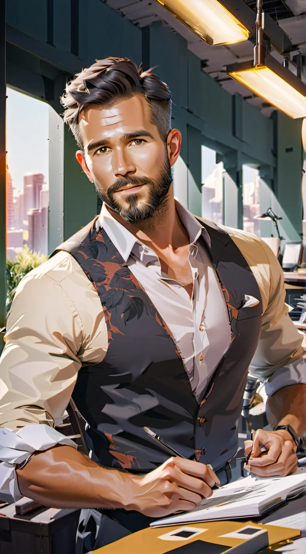 ai character: Jake Penn background