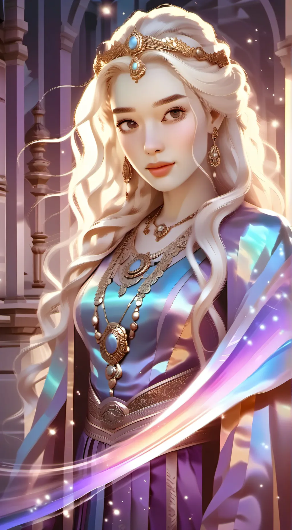 ai character: Haze background