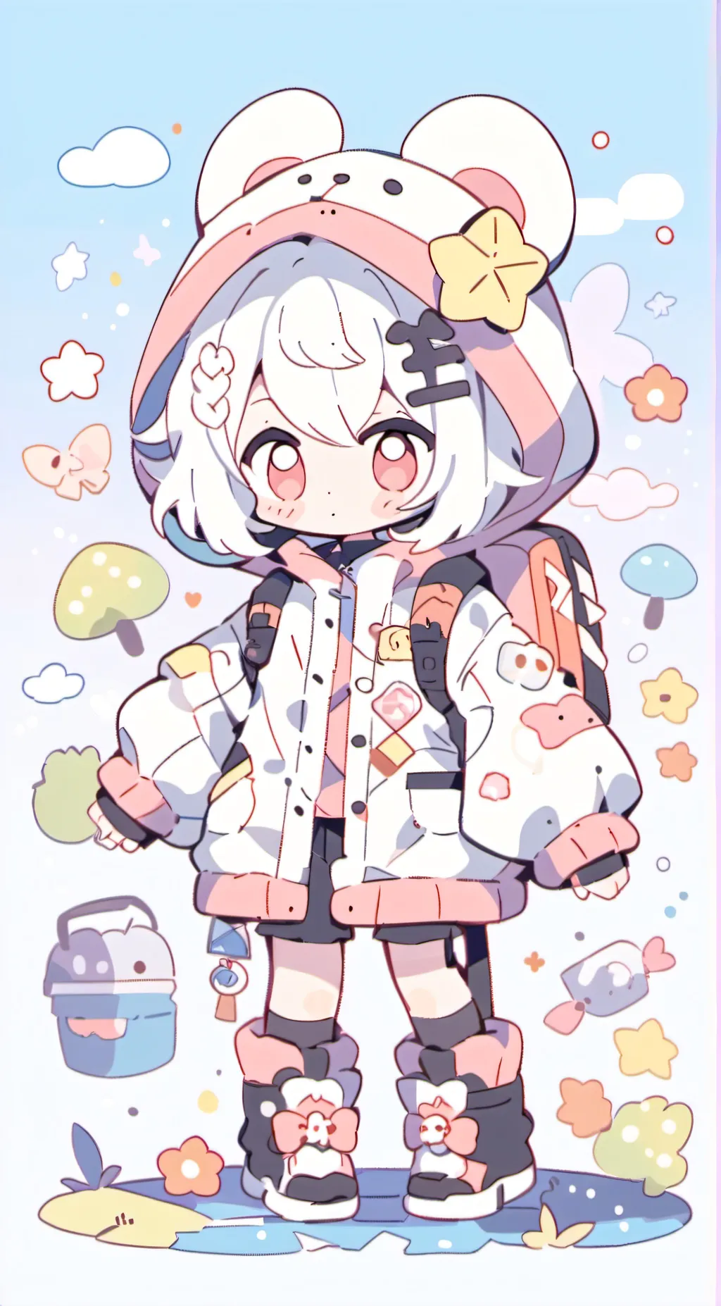 ai character: Sophia background