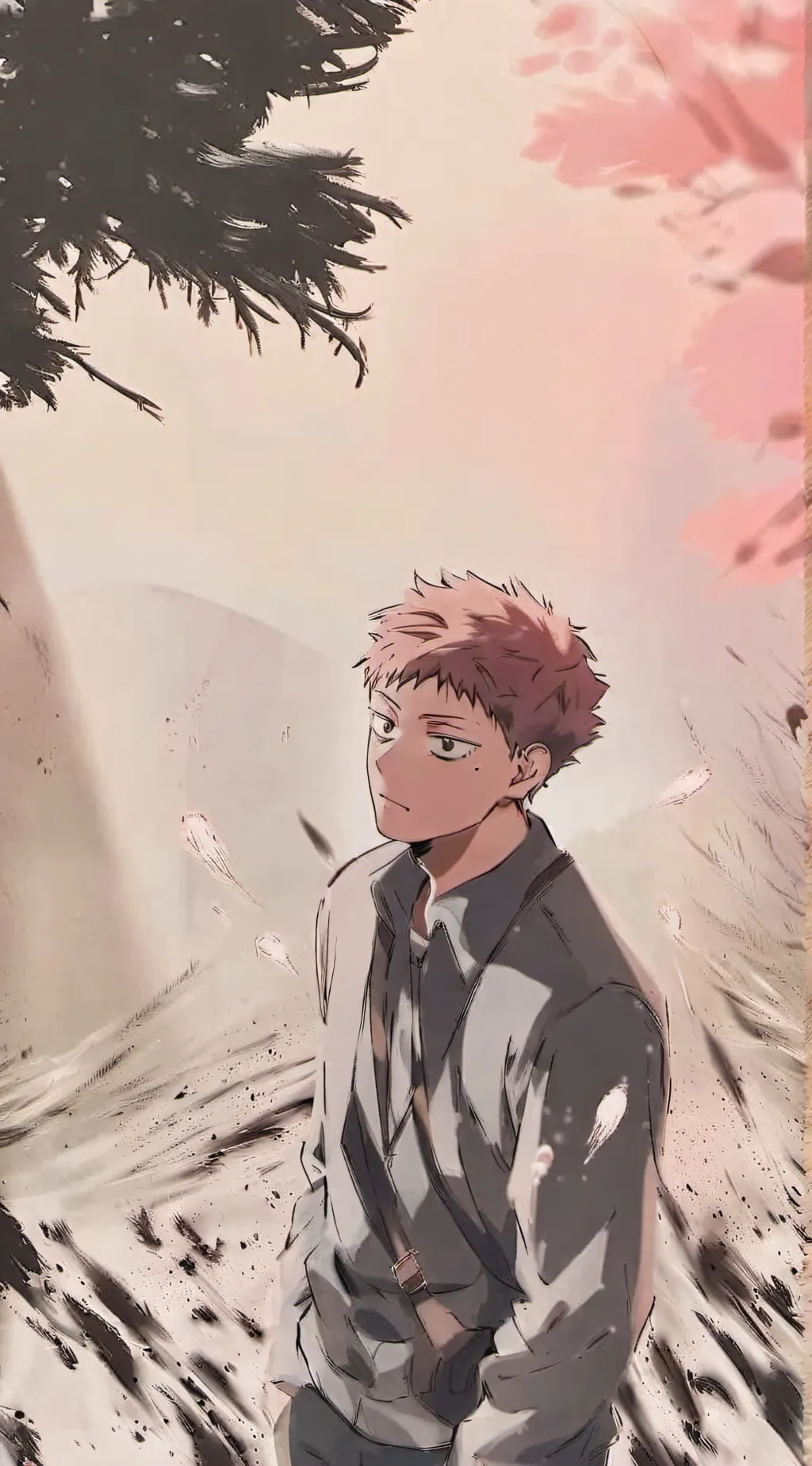 ai character: jjk roadtrip background