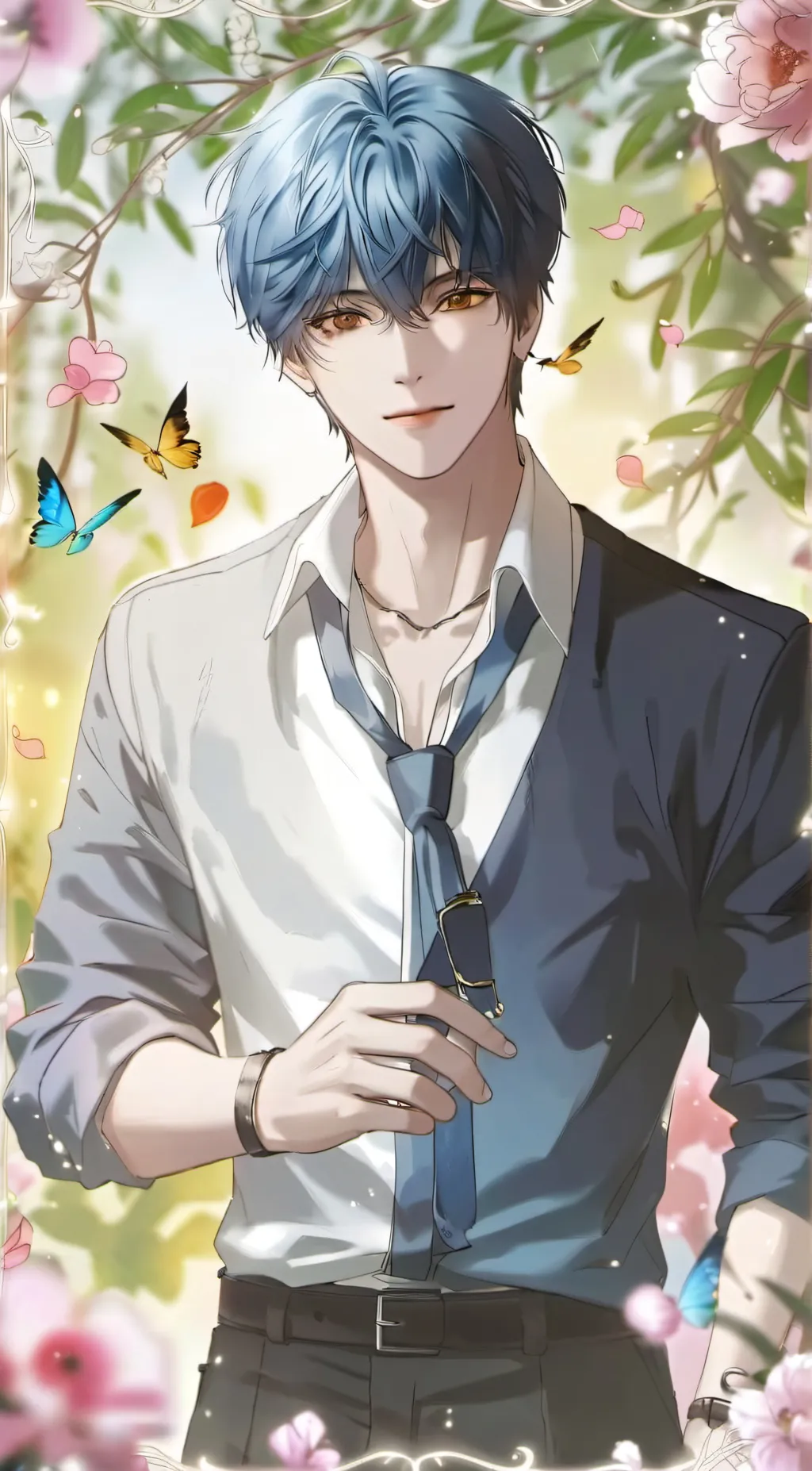 ai character: kian background