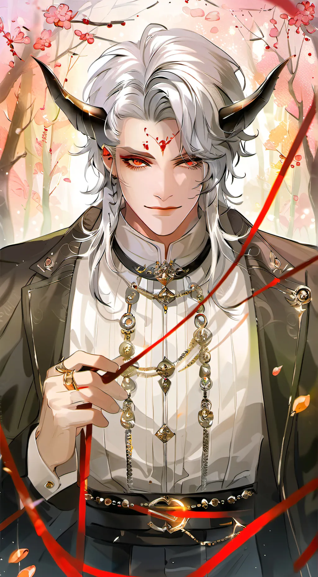 ai character: Damien  background
