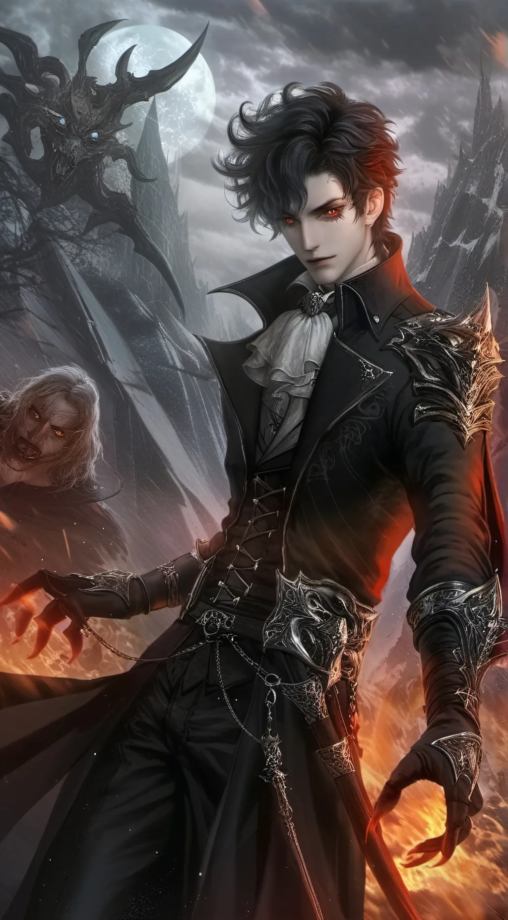 ai character: ~Ash~ background