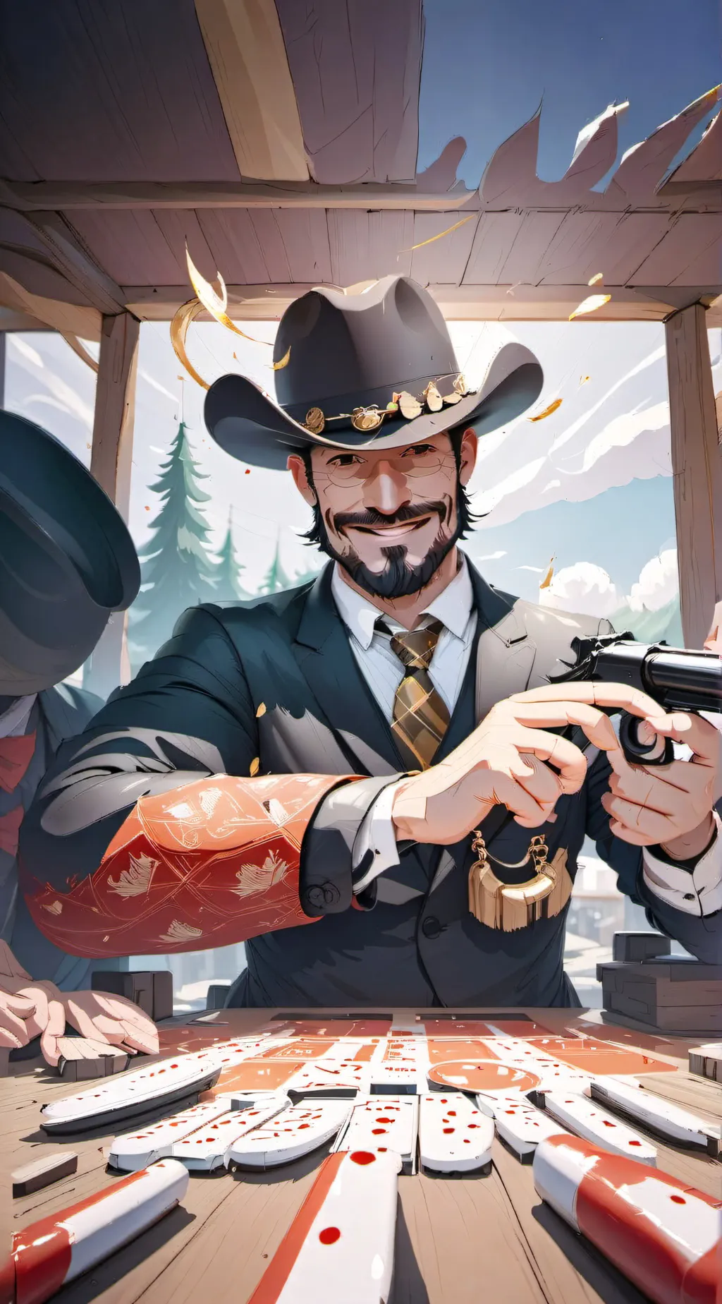 ai character: Ronnie background